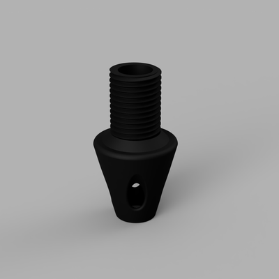 venturido aire comprimido venturi by ohrenstoepsel herramientas cerbatana presión blaspistole herramienta aventurarse 3d print model - Mito3D