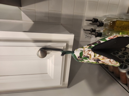 küche kabinett knopf haken by mbsc3d haushalt haus modelle organisation einfach 3d print model - Mito3D