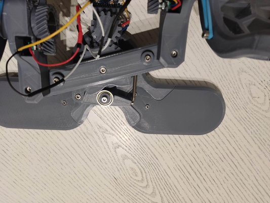 ruder pedale zehe bremsen flug sims neu gemischt by nikos karal hobby diy robotik 3d print model - Mito3D