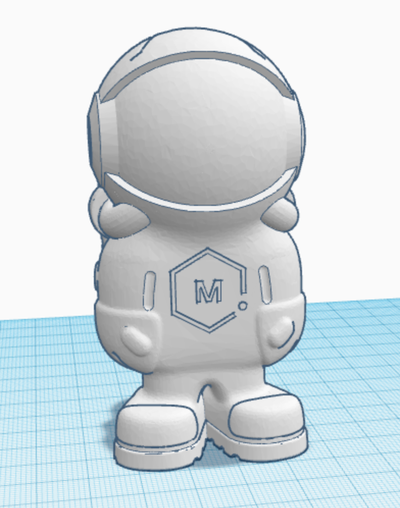 astronaute remixé by jake accessoires cosplays cool 3d print model - Mito3D