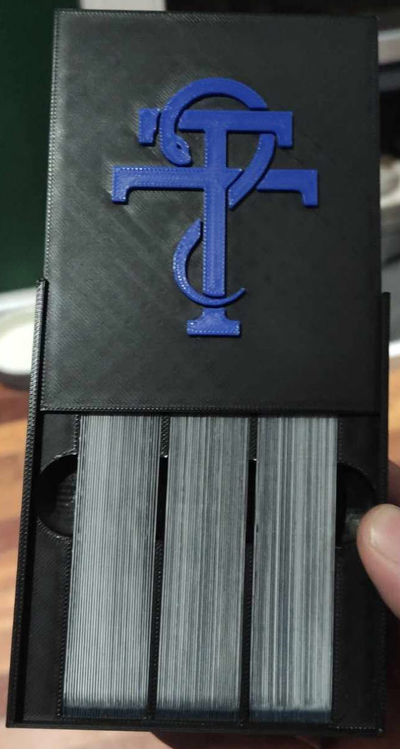 carnevale card box by thebigangrybear toys & games 3d print model - Mito3D
