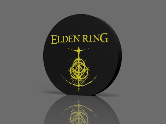 elden ring lightbox by sitsero art signs & logos light lamp led logo dark souls hardcore 3d print model - Mito3D