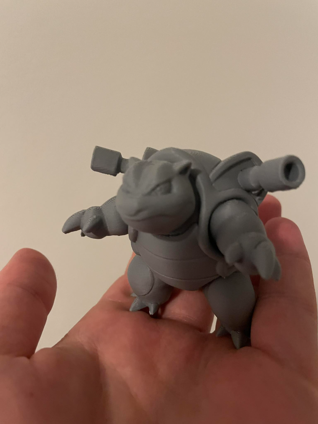 blastoise pokemon by phyxoo miniaturas criaturas 3D print model - Mito3D