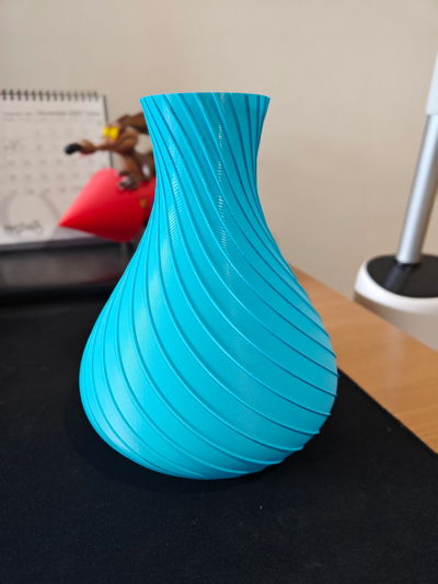 soft spiral vaze by dalet11 household decor vase spiralvase vasemode 3d print model - Mito3D