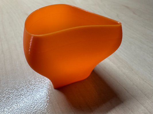 design vaso by db77x arte sculture simpatico caldo ottica 3d print model - Mito3D