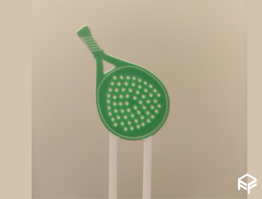 pagayer ventilateur signet by ff3d makes art 2d livre esports balle tennis 3d print model - Mito3D