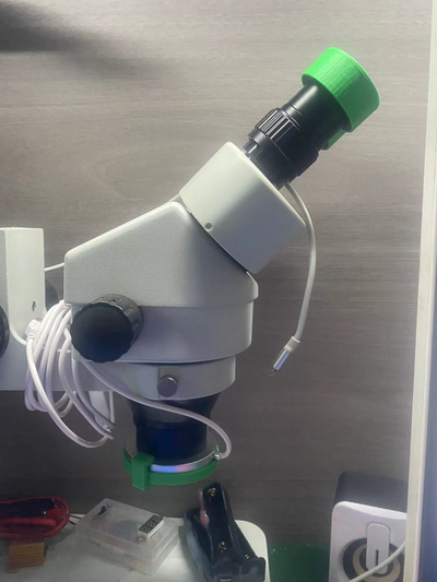 cuerpo tipo microscopio polvo cubierta carcasa funda by suerte continuar pasatiempo bricolaje diy electrónica 3d print model - Mito3D