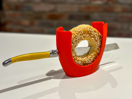 bagel slicer by buzzzz household house models cutter knife kitchen accessories accesories 3d print model - Mito3D