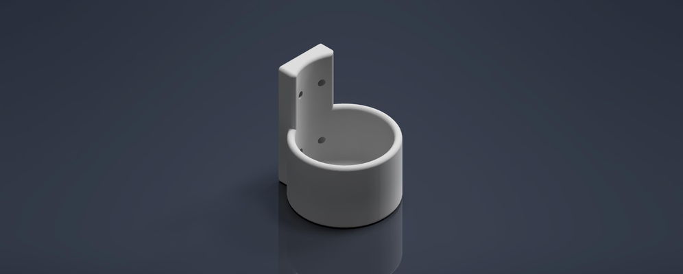 niño agua botella soporte 3 diámetro by salsa ladrillo ingenieria herramientas organizadores niños funcional impresión 3d print model - Mito3D