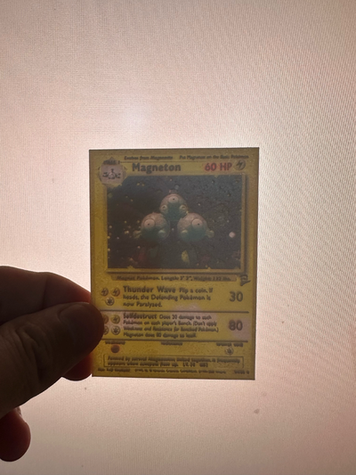 magneton pokemon card lithophane by thatguy08 art 2d 3d print model - Mito3D