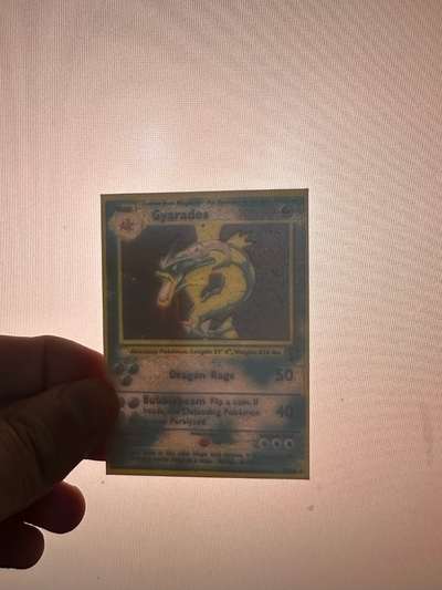 gyarados pokemon tarjeta litofano by thatguy08 arte 2d 3d print model - Mito3D