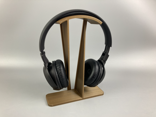 elegante auriculares estante soporte by 3dnestcz herramientas organizadores auricular decoración original 3d print model - Mito3D