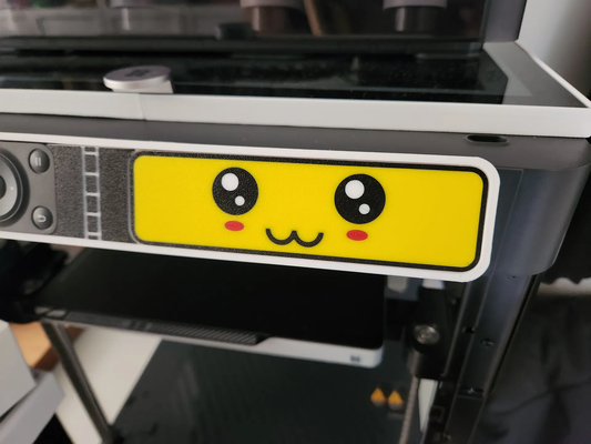 owo flat faceplate bu remixed by husqy 3d printer accessories 3d print model - Mito3D