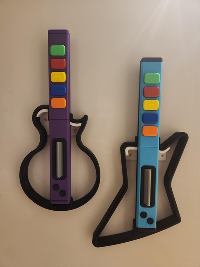 mini bar jeu manette mur monter by rauque outils gadgets héros guitare cloner polybar 3d print model - Mito3D