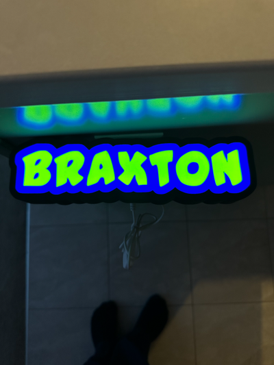 braxton licht box by dylansleuchtkästen hobby diy elektronik led lampe leuchtkasten 3d print model - Mito3D