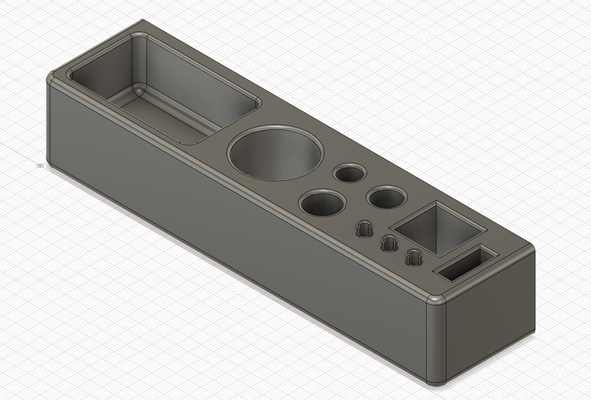 werkzeughalter x1c by alfred bauer 3d yazıcı aksesuarlar el aleti tutucu bambu laboratuar 3d print model - Mito3D
