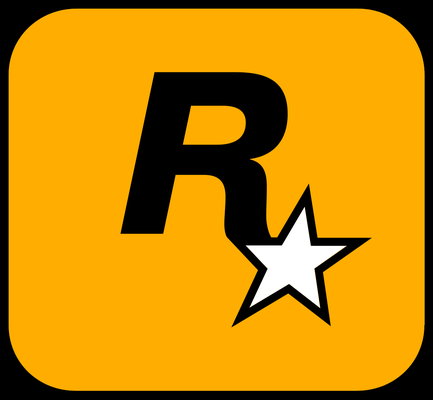 rockstar keychain by howell art signs & logos logo games 3d print model - Mito3D