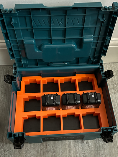 makita makpac bateria inserir by iannussey ferramentas organizadores organizador macpack armazenamento caso bainha 3d print model - Mito3D