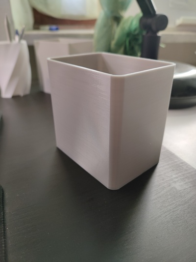 porta oggetti by spluca80 household office box minimal scrivania portapenne contenitore portaoggetti scatola boxaperto 3d print model - Mito3D