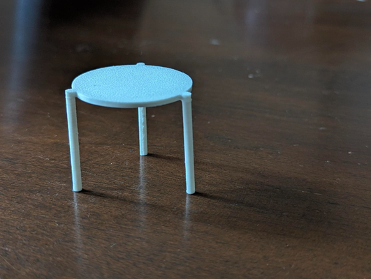 pizza table by 3dylan tools retraction 3d print model - Mito3D