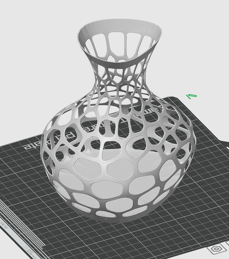 voronoi vaso by arco casa decoração cerâmica presente 3D print model - Mito3D