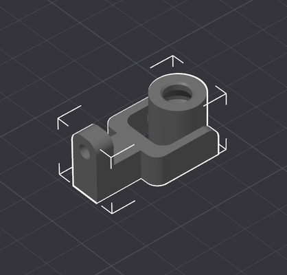 mettre jour ptfe pivot lpsh remixé by ténébreux 3d imprimante accessoires 3d print model - Mito3D