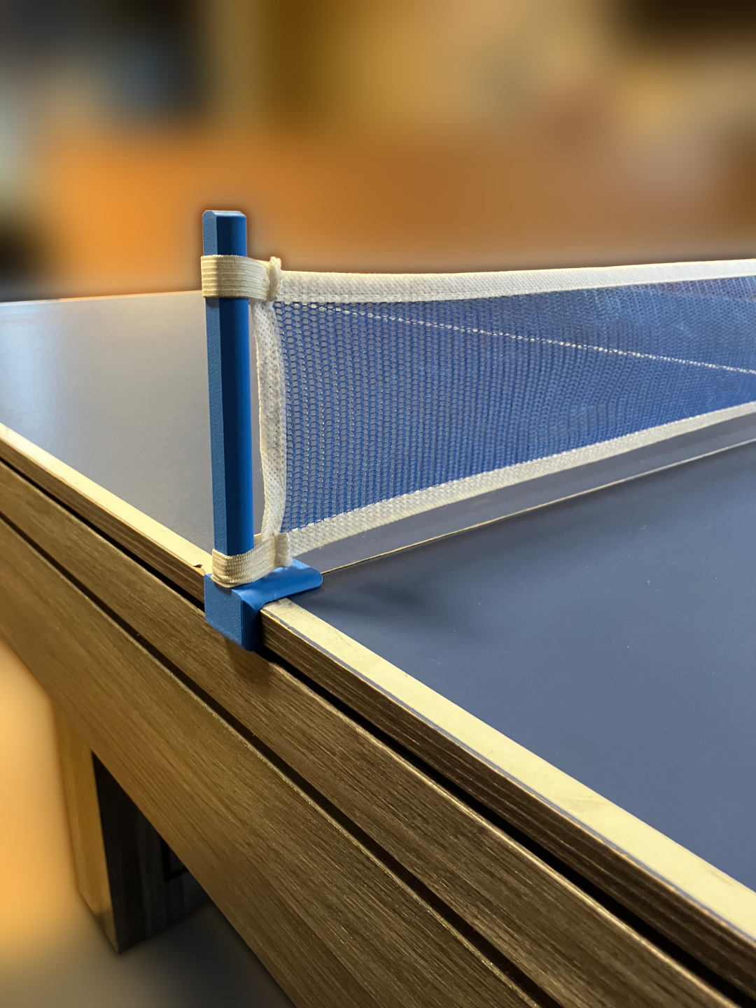 ping pong net holder 15mm thick table by grov hobby & diy sport outdoors ping-pong pingpong 3D print model - Mito3D