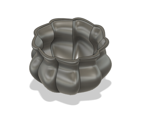 vase topf pflanze blumen by terabit haushalt dekor vasemode blumenvase 3d print model - Mito3D