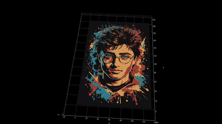 harry potter puzzle by aobens toys & games puzzles christmas 4color weihnachten multicolor 3d print model - Mito3D