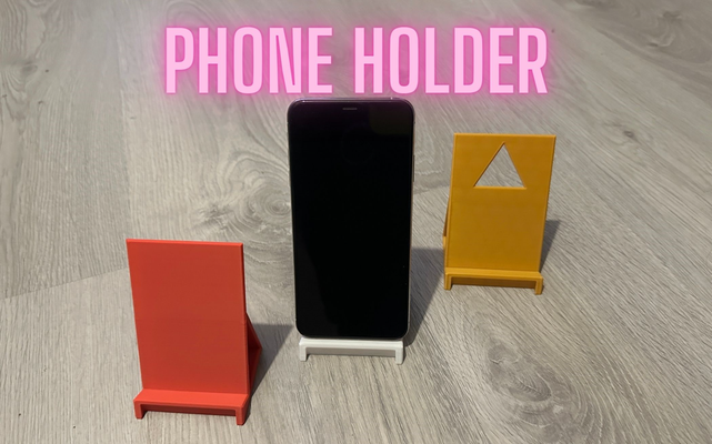 telefon kulp destek by ariox3d araçlar gadget'lar standı tutucusu seyyar iphone cep telefonu ayakta durmak akıllı 3d print model - Mito3D