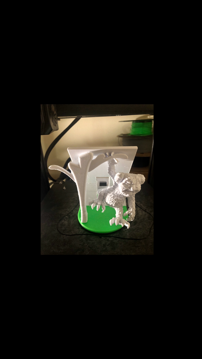 koala drop bear universal phone holder remixed by fpv fly household decor 3d print model - Mito3D