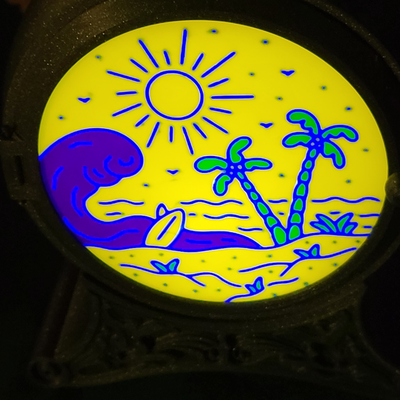 at plage thé lumière scène by kabendesign ménage festivités afficher bougie chauffe plat led lanterne nuit titulaire soutien boîte 3d print model - Mito3D