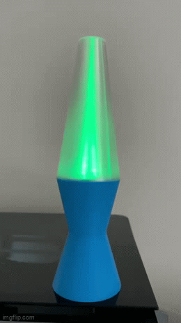 lave lampe inspiré lumière by condamner ménage festivités rvb 3D print model - Mito3D