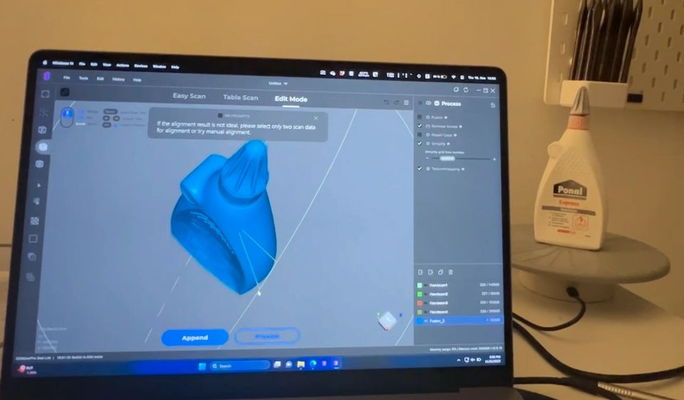 ponal tester analyse 3dmakepro joint léger by bouillonne art sculptures 3d print model - Mito3D
