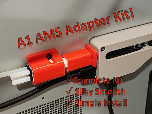 a1 ams cubo x1 p1 adaptador kit by gritando designs clique segue 3d impressora partes leve at 3d print model - Mito3D