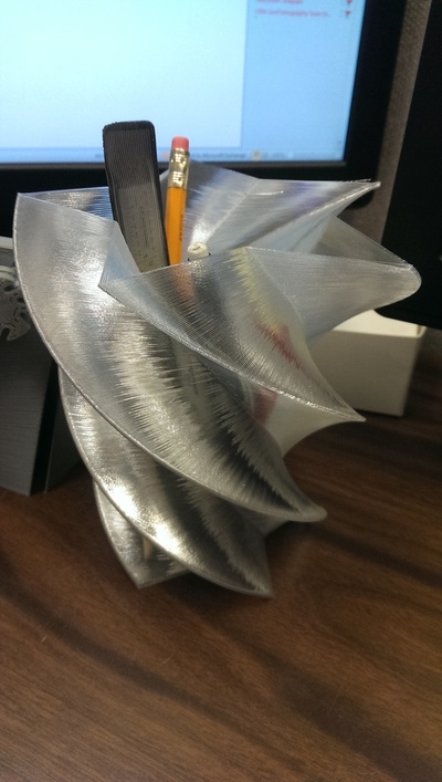 my angepasst star ellispe polygon vase stift blume topf schöpfer neu gemischt by hs bearbeitung haushalt dekor 3d print model - Mito3D