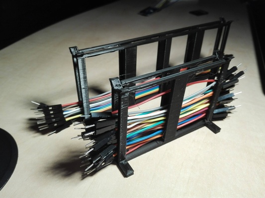 arduino dupont cable apilar organizador by martin silpoch pasatiempo bricolaje diy electrónica nsfw mantenimiento thingiverse soporte 3d print model - Mito3D