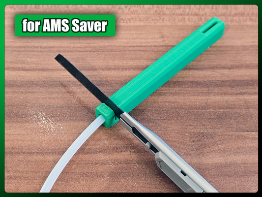 ptfe tube cutter ams saver v20 by au3d 3d printer accessories helper spool stablizier accessory 3d print model - Mito3D