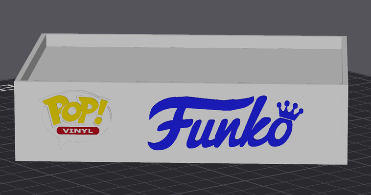 funko pop in box holder by lilgriffin household decor funkopop funkopopstand display 3d print model - Mito3D