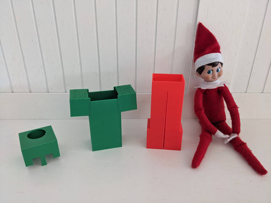 elf on shelf minecraft armor by hermanjc toys & games a christmas costume 3d print model - Mito3D
