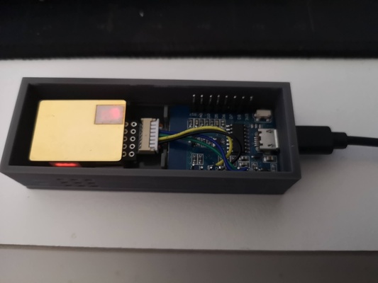 co2 sensor wemos d1 mini by entony hobby & diy electronics box 3d print model - Mito3D