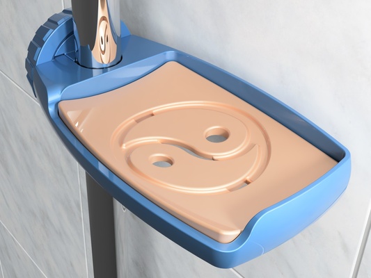 yin yang duş sabun tabak by threed michael ev halkı modeller yang tepsisi 3d print model - Mito3D