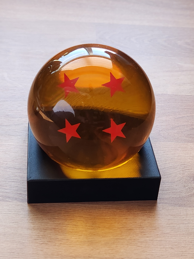 dbz drachen ball stand by abonnieren hobby diy dragon kugel anzeige star einfach globus 3d print model - Mito3D