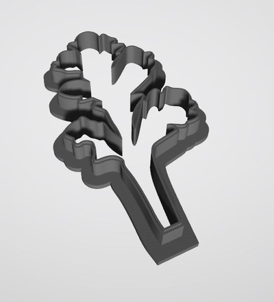 blume blätter plätzchen schneider by maraaznp3d hobby diy blatt cutter 3d print model - Mito3D