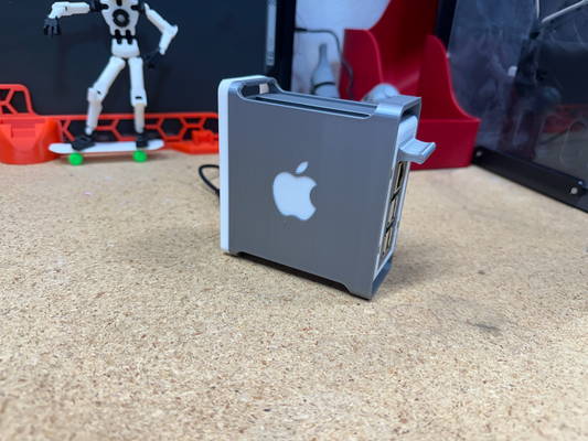 apple g5 pi 3 4 case remixed by okietronics hobby & diy electronics 4b raspberry rasberrypi 3d print model - Mito3D