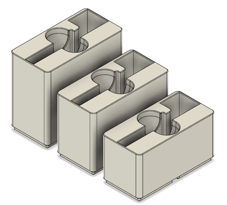 fosbos carbono brilho bin by asdfgasdfg 3d impressora acessórios limpador limpar limpo prateleira organização organizador organizar organizado gridfinity 3d print model - Mito3D