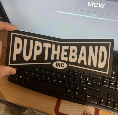 pup band light box by dylanslightboxes hobby & diy electronics led lamp lightbox puptheband 3d print model - Mito3D