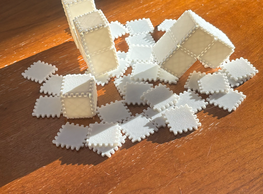 tilable inquietação quadrados by eeeeee brinquedos jogos quebra cabeças pla estalo 3d print model - Mito3D