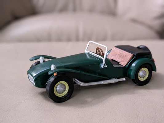1957 loto pineta derby macchina conchiglia by troyster passatempo fai veicoli pinewoodderbycar derby in pino legna 3d print model - Mito3D