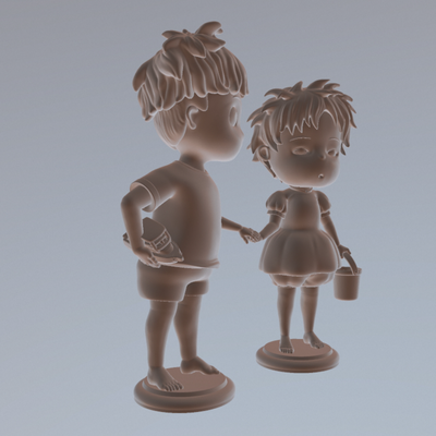 ponyo by strato miniature 3d print model - Mito3D